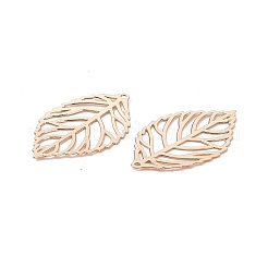 Brass Filigree Big Pendants&nbsp;KK-B064-06KCG