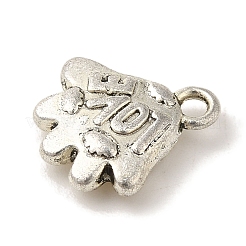 Tibetan Style Alloy Charms&nbsp;TIBEP-L021-18AS