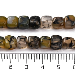Natural Dragon Veins Agate Beads Strands&nbsp;G-G177-E11-01