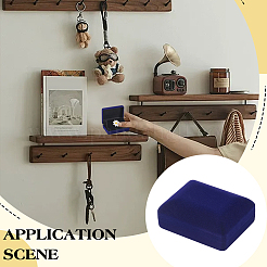 Flocking Jewelry Boxes for Badge&nbsp;CON-WH0112-067A