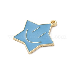 Alloy Enamel Pendants&nbsp;ENAM-F152-05G-02
