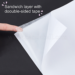 Rectangle Paper Double-side Tap&nbsp;AJEW-WH0240-24