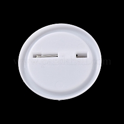 Round Plastic Brooch Base Settings&nbsp;KY-D025-02A