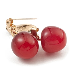 Alloy Enamel Brooch Pin&nbsp;X-JEWB-Q030-10G-01