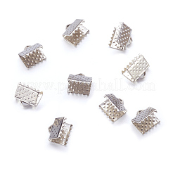 Iron Ribbon Crimp Ends&nbsp;E004Y-01-NF