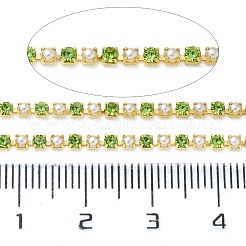 Brass Cup Chains&nbsp;KK-Z087-01G-01