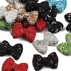 Polymer Clay Rhinestone Beads&nbsp;RGLA-D050-03