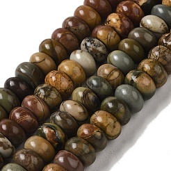 Natural Chiastolite Beads Strands&nbsp;G-Q161-A03-02