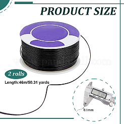 2 Rolls Special Coated Nylon Beading Threads for Seed Beads&nbsp;OCOR-PH0005-90