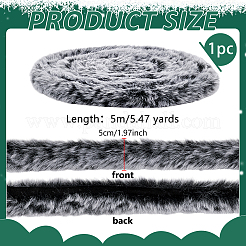 Imitation Rabbit Hair Ribbons&nbsp;OCOR-PH0036-19B