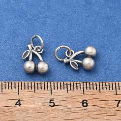925 Sterling Silver Cherry Charms&nbsp;STER-D302-09AS