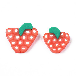 Autumn Theme Handmade Polymer Clay Cabochons&nbsp;CLAY-N006-57B