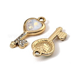 Alloy Rhinestone Pendants&nbsp;FIND-K032-05G
