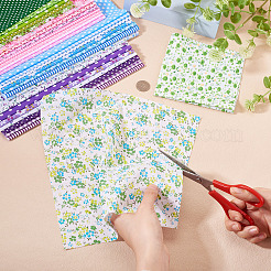 4 Sets 4 Colors Cotton Fabric&nbsp;AJEW-TA0001-97