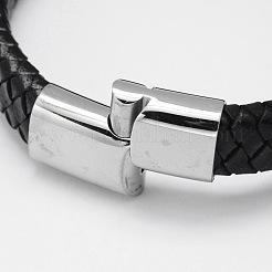Braided Leather Cord Bracelets&nbsp;BJEW-I200-09