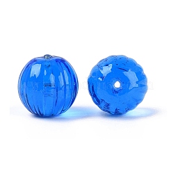 Handmade Ribbed Lampwork Beads&nbsp;LAMP-N042-04