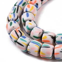 Handmade Polyester Clay Beads Strand&nbsp;CLAY-P001-01A