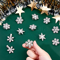 12Pcs 6 Styles Christmas Alligator Hair Clips&nbsp;PHAR-FH0001-07