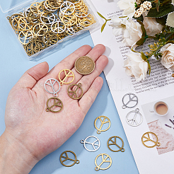 90Pcs 3 Colors Zinc Alloy Pendants&nbsp;FIND-DC0006-73