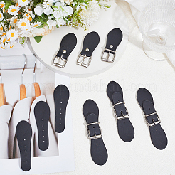 6Pcs Alloy & Imitation Leather Buckles&nbsp;FIND-GF0008-96A