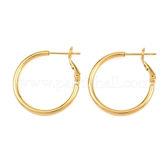 Brass Hoop Earrings&nbsp;EJEW-C171-02G