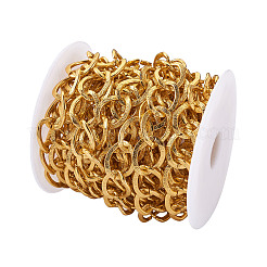 Aluminium Twisted Chains Curb Chains&nbsp;CHA-TA0001-05G