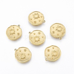 Ion Plating(IP) 304 Stainless Steel Pendant Rhinestone Settings&nbsp;STAS-N097-251LG