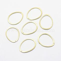 Brass Pendants&nbsp;KK-E716-042C-RS