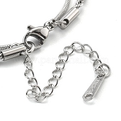 304 Stainless Steel Rope Chain Bracelets&nbsp;BJEW-R003-04P-01