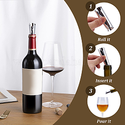 50Pcs Aluminum Wine Pourer Liquor Stopping Pour Disks&nbsp;AJEW-SP0004-58