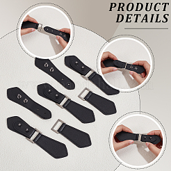 6Pcs PU Leather Bag Decorative Buckles&nbsp;DIY-CY0003-98B