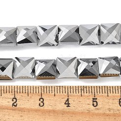Electroplate Glass Beads Strands&nbsp;EGLA-L045-B-FP02