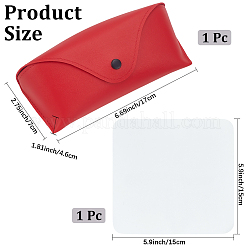 1Pc PU Leather Glasses Storage Bags&nbsp;AJEW-CN0005-68