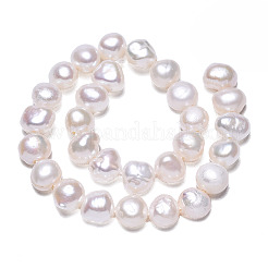 Natural Cultured Freshwater Pearl Beads Strands&nbsp;PEAR-N014-05H