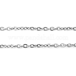 Tarnish Resistant 304 Stainless Steel Cable Chains&nbsp;CHS-S006-JA607-2