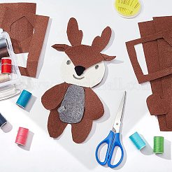 Polyester Felt Sticker&nbsp;DIY-WH0223-18E