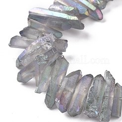 Natural Quartz Crystal Points Beads Strands&nbsp;G-K181-B21
