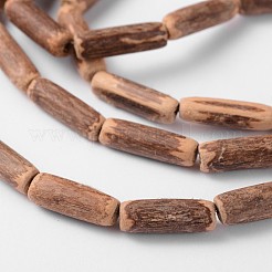 Natural Coconut Column Bead Strands&nbsp;COCB-O001-10