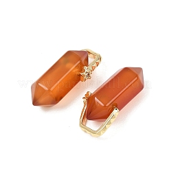 Natural Mixed Stone Double Terminal Pendants&nbsp;GG-CBA4154-07G