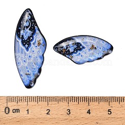4Pcs 4 Styles Transparent Epoxy Resin Pendants&nbsp;RESI-B032-01C