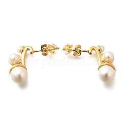 304 Stainless Steel Stud Earrings&nbsp;EJEW-A123-01A-G