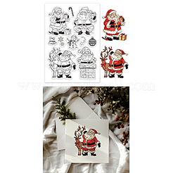 Custom Summer Theme PVC Plastic Clear Stamps&nbsp;DIY-WH0631-0412