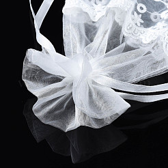 Acrylic Fibres Drawstring Gift Bags&nbsp;OP-Q053-007
