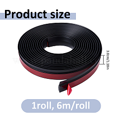 6M PVC Self-adhesion Edge Guard Strips&nbsp;DIY-WH0349-613A