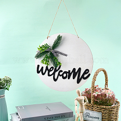 Wooden Pendant Decorations&nbsp;AJEW-GF0002-35
