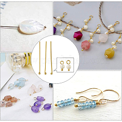 Brass Ball Head Pins&nbsp;KK-BC0005-20G