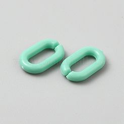 Opaque Acrylic Linking Rings&nbsp;SACR-WH0001-37N