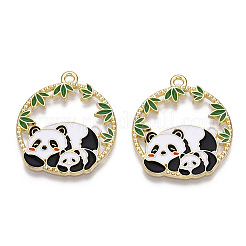 Alloy Enamel Pendants&nbsp;LS-ENAM-D047-01G-04