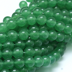 Natural Malaysia Jade Bead Strands&nbsp;G-F342-04-4mm