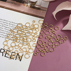 100Pcs Brass Split Rings&nbsp;FIND-HY0005-04B
